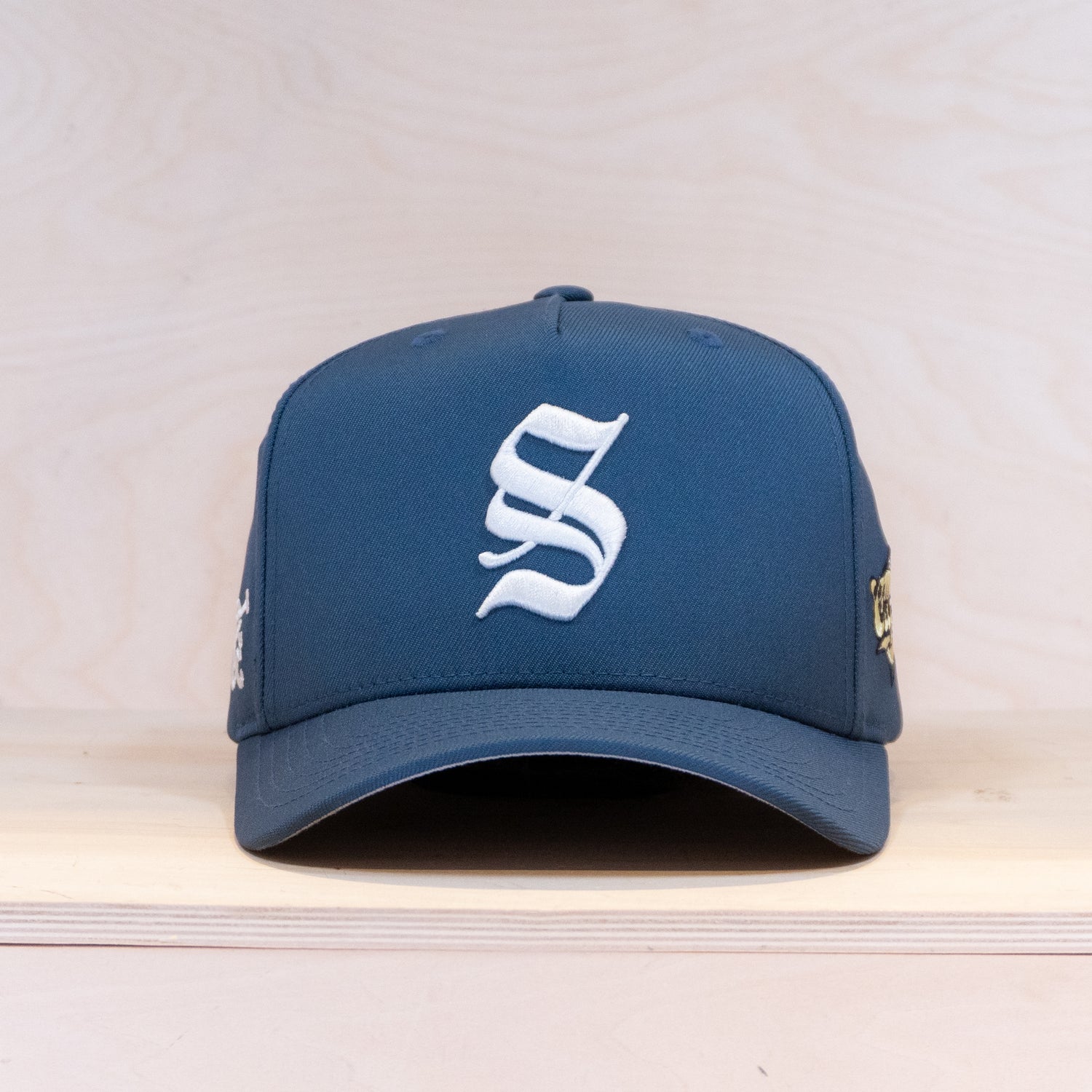 Ca´put Letter S Cap Denim Blue