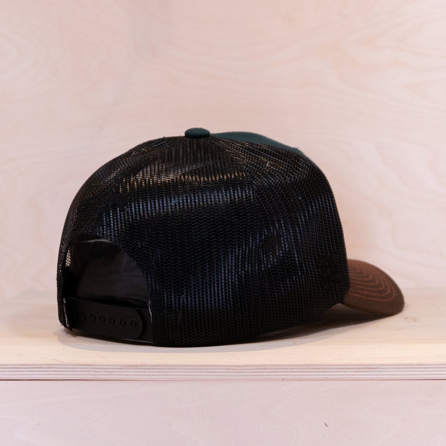 Ca´put Cartoon Logo Trucker Cap Dk Forest / Dk Brown