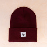 Ca´put Letter S Beanie Burgundy