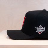Ca´put Letter S Outline Cap Black