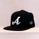 Ca´put Letter A Fitted Cap Black