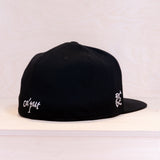 Ca´put Letter A Fitted Cap Black