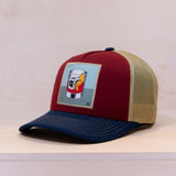 Ca'put Negroni Trucker Red