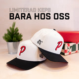 Ca´put Patches Exclusive Letter P Outline Cap Ivory/Black