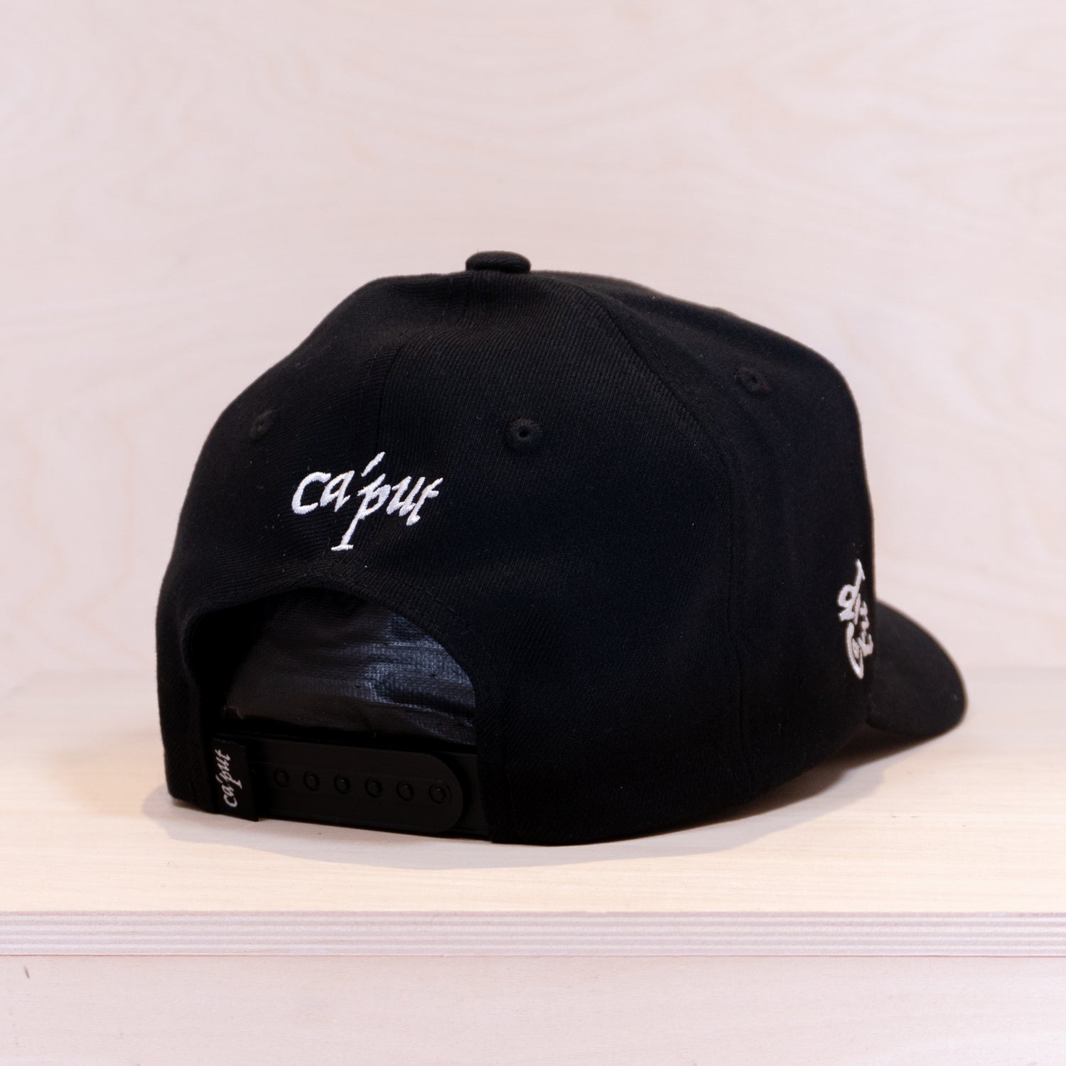 Ca´put Retro Logo Cap Black