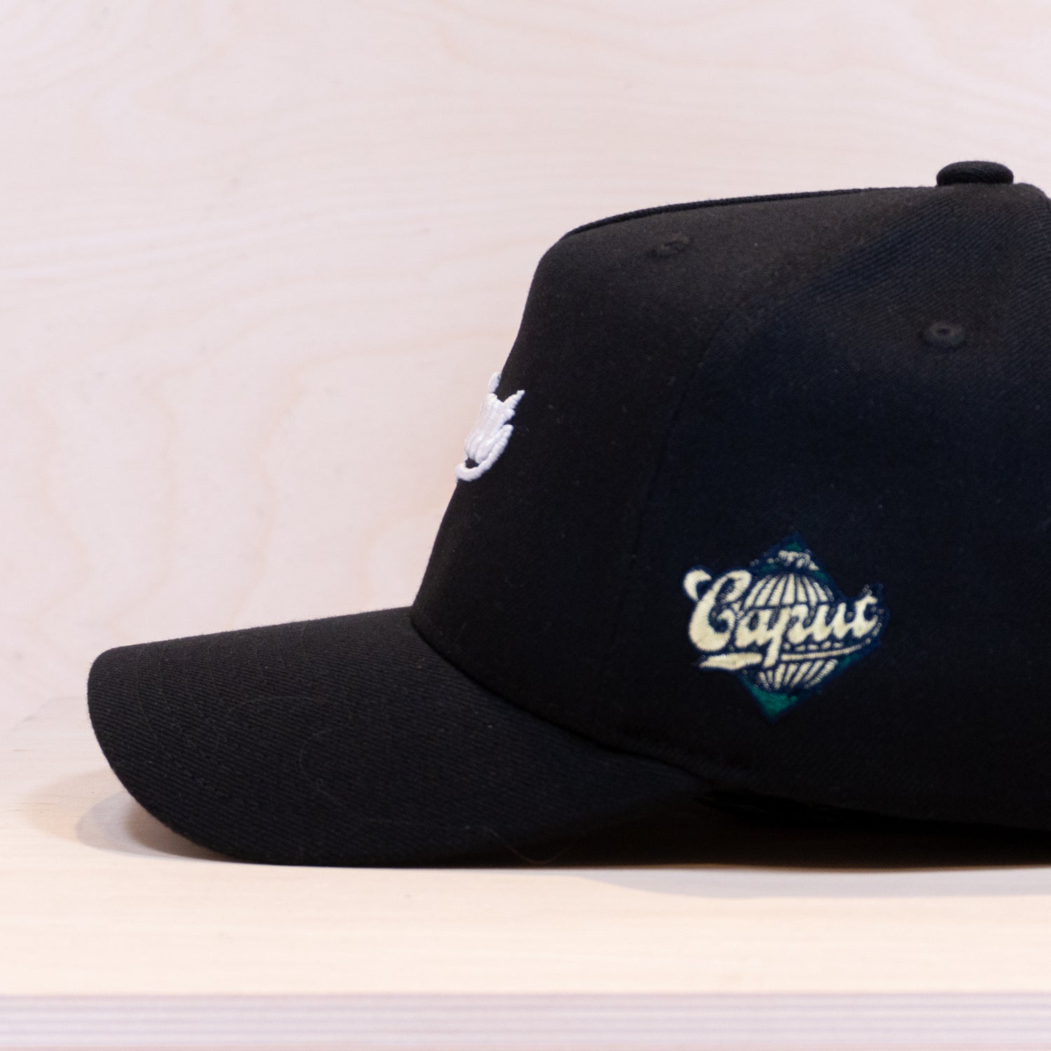 Ca´put Retro Logo Cap Black