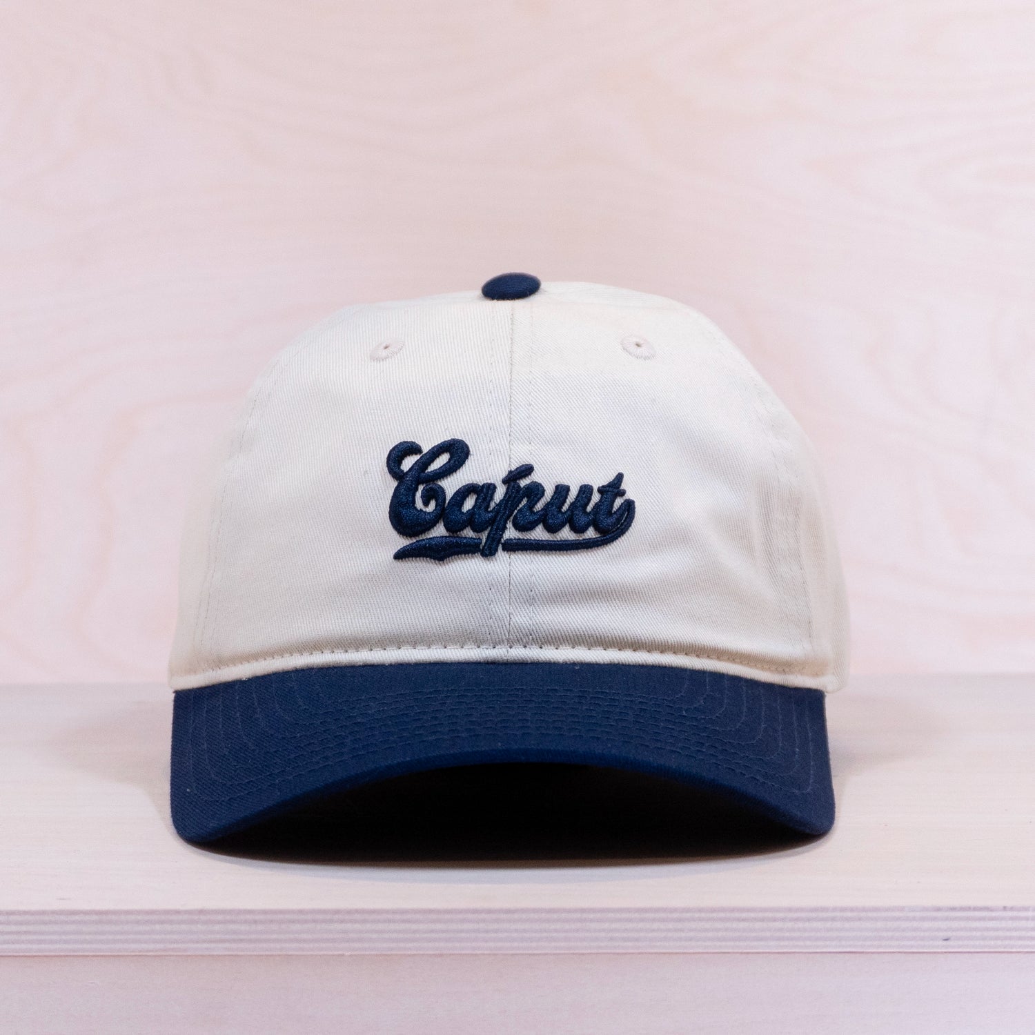 Ca´put Retro Logo Dad Cap Ivory / Navy