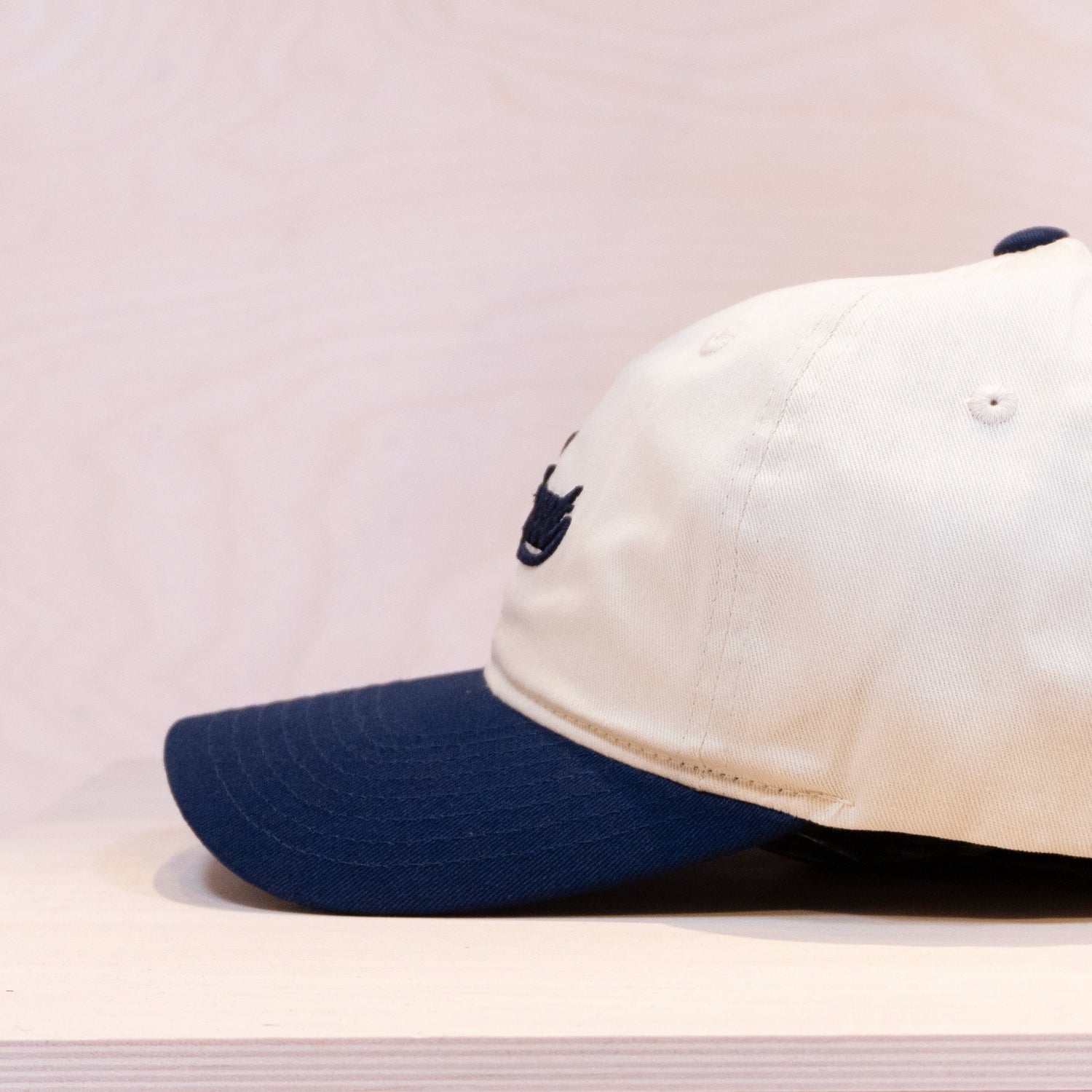 Ca´put Retro Logo Dad Cap Ivory / Navy