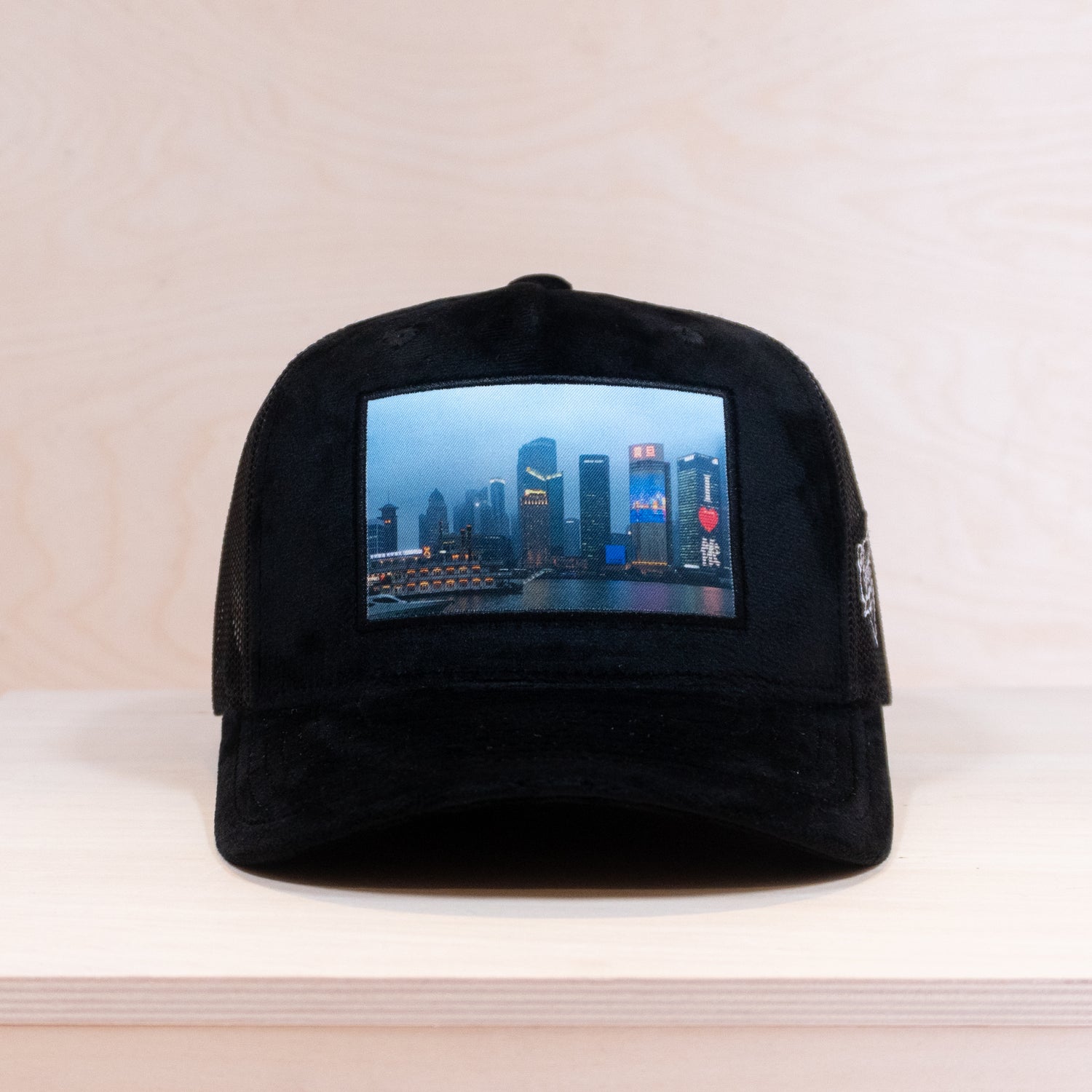 Ca´put Shanghai Velvet Cap Black