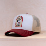 Ca´put Sips Happen Trucker Cap Cardinal / Sand