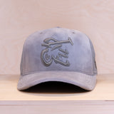 Ca´put Dude Logo Velvet Cap Grey