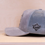Ca´put Dude Logo Velvet Cap Grey