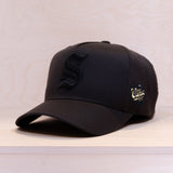 Ca´put Letter S Cap Dark Charcoal