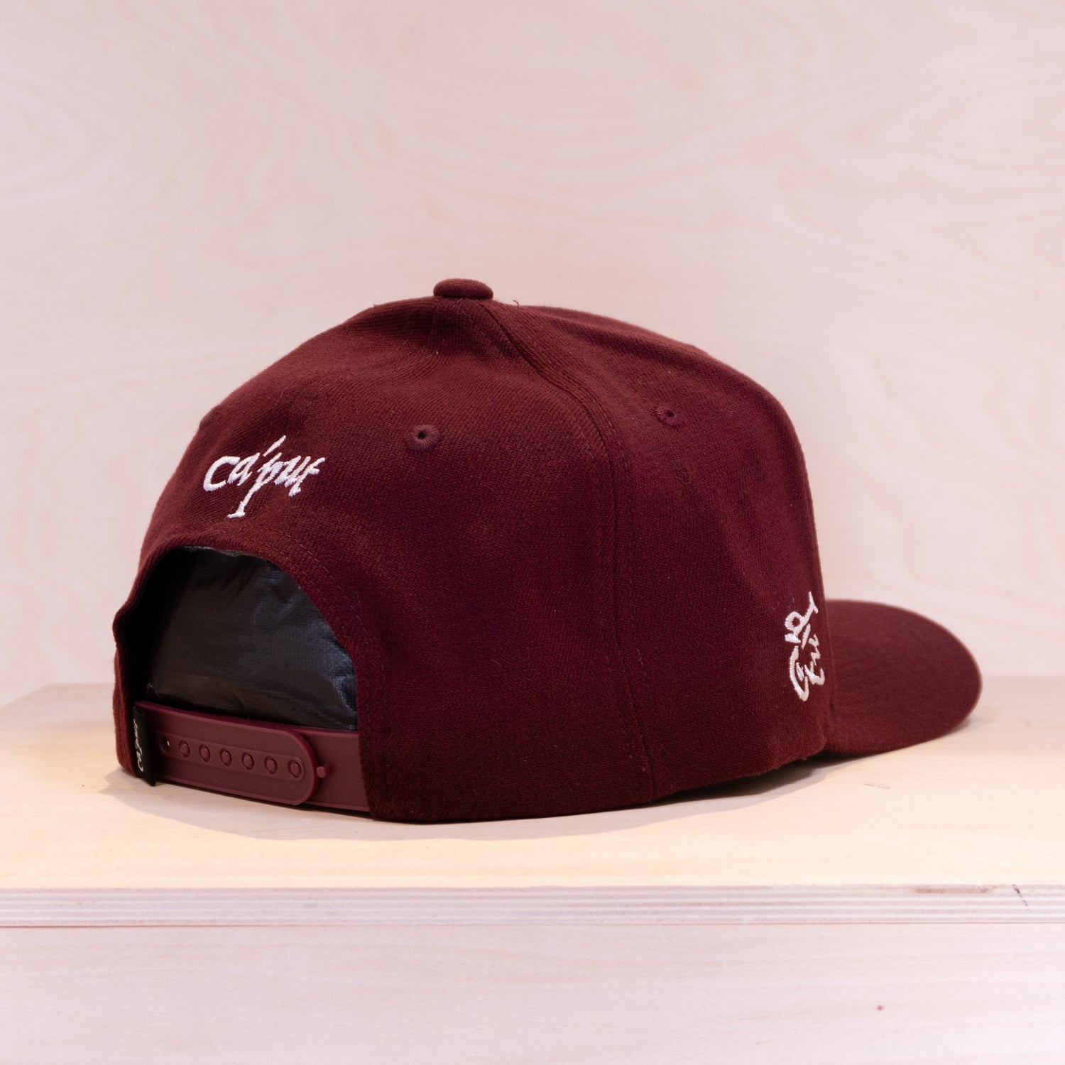 Ca´put Retro Logo Cap Burgundy