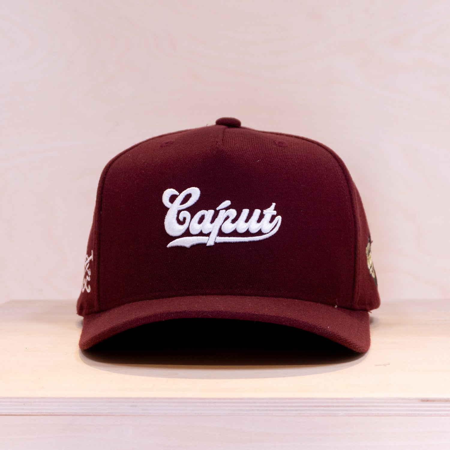 Ca´put Retro Logo Cap Burgundy