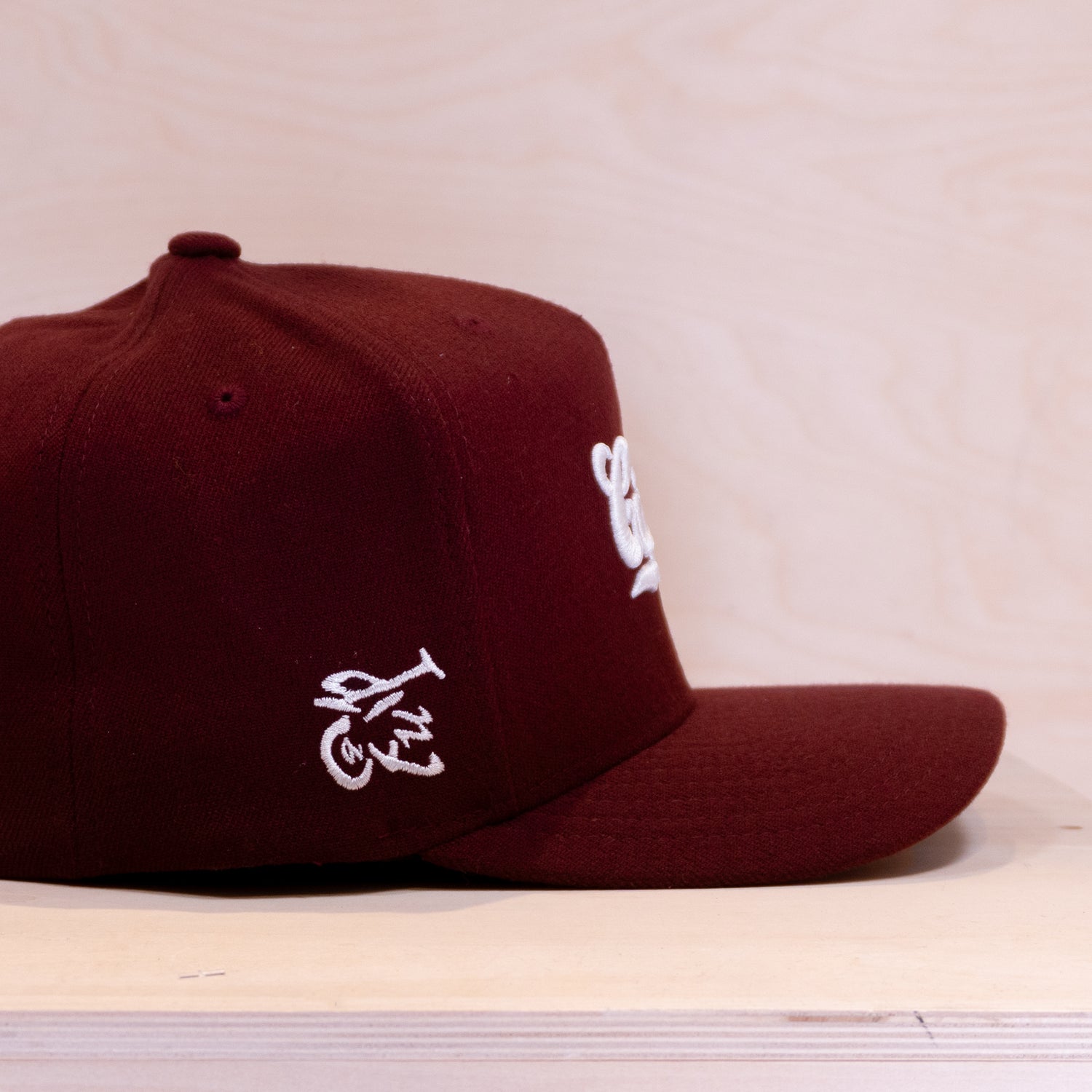 Ca´put Retro Logo Cap Burgundy