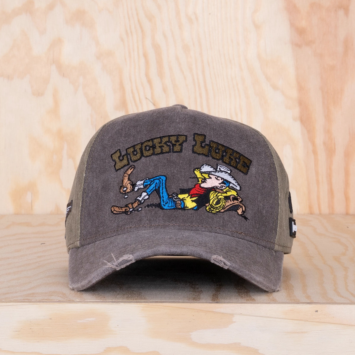 Capslab Lucky Luke A-Frame Cap Green