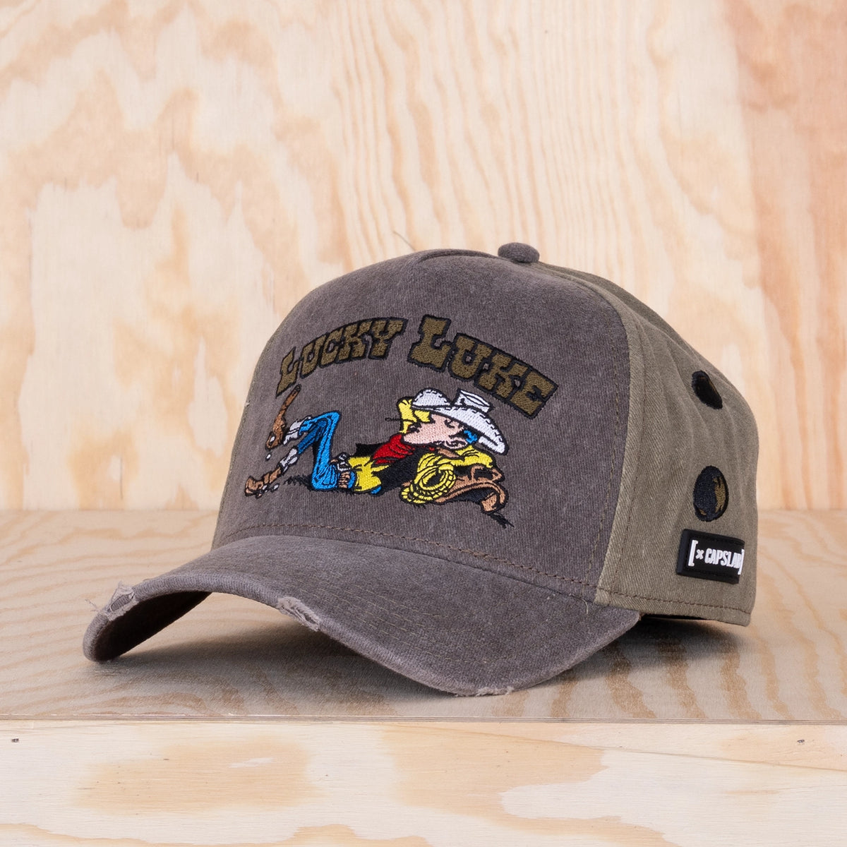 Capslab Lucky Luke A-Frame Cap Green