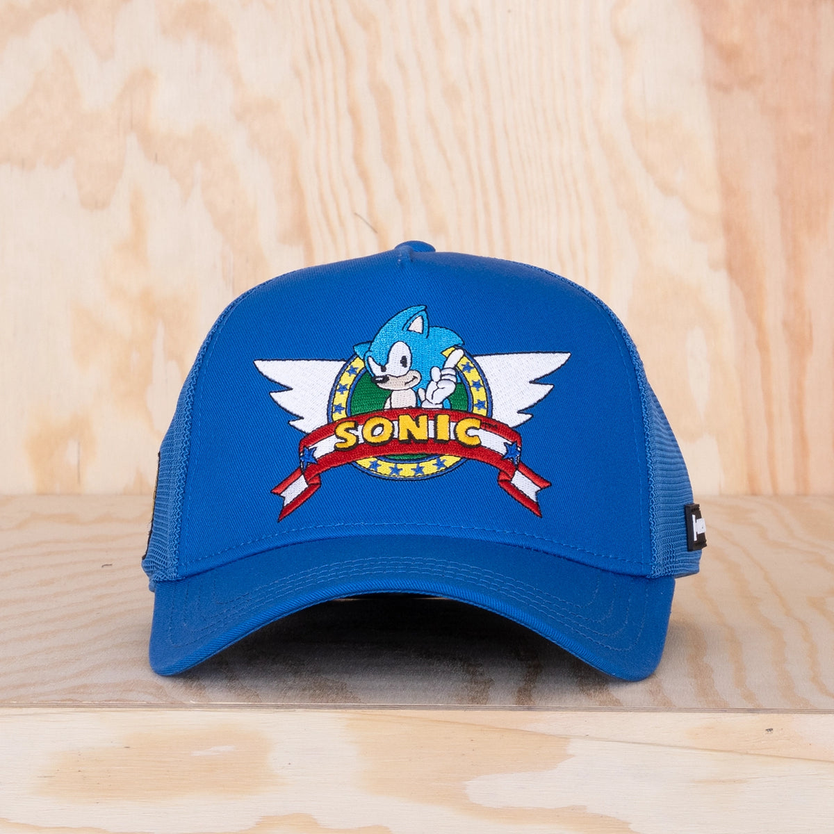 Capslab Sonic Trucker Cap Blue