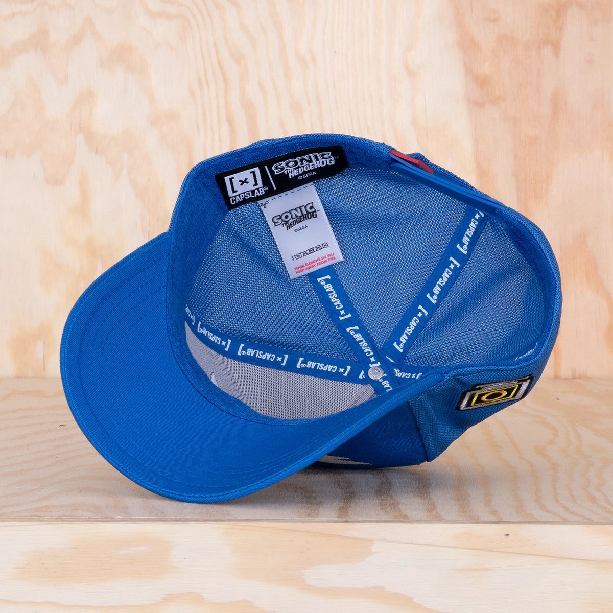 Capslab Sonic Trucker Cap Blue