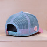 Capslab Barbie Trucker Turquoise/White/Pink