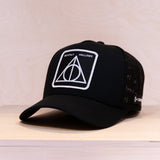Capslab Harry Potter Deathly Trucker Black