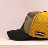 Capslab Looney Tunes Daffy Duck Trucker Camouflage/Black/Orange