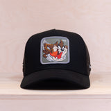 Capslab Looney Tunes Trucker Cap Taz Black