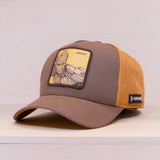 Capslab Marvel Groot Trucker Cap Yellow/Brown