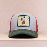 Capslab Peanuts Trucker Cap Joe Cool Beige