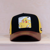 Capslab Pokemon Pikachu B-frame Cap Yellow/Black/Brown