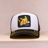 Capslab Pokemon Pikachu Trucker Cap Black/White