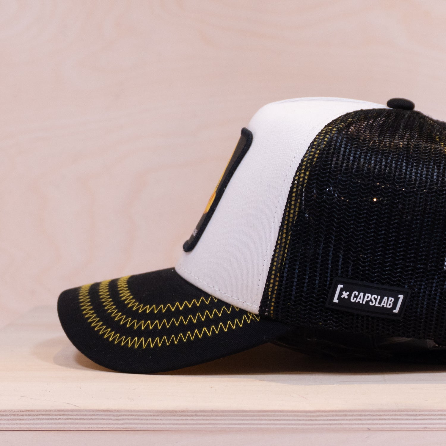 Capslab Pokemon Pikachu Trucker Cap Black/White