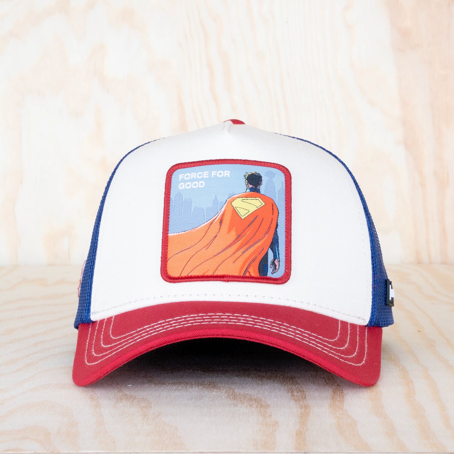 Capslab Superman Force For Good Trucker Cap White/Blue/Red