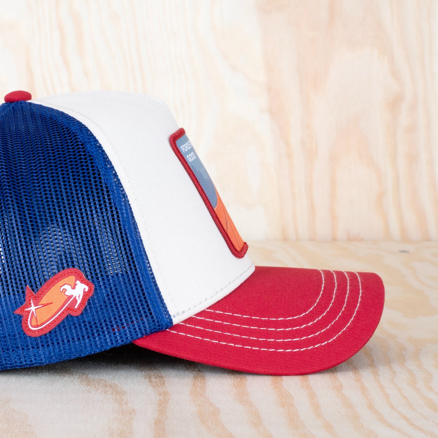 Capslab Superman Force For Good Trucker Cap White/Blue/Red