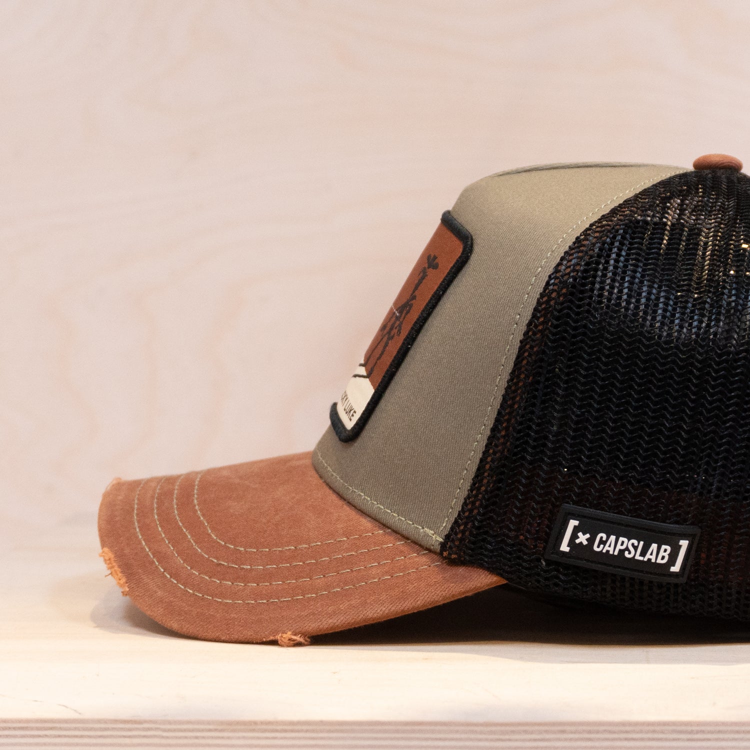 Capslab Lucky Luke Trucker Brown/Grey