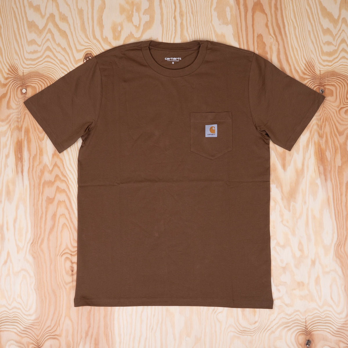 Carhartt S/S Pocket T-Shirt Hamilton Brown