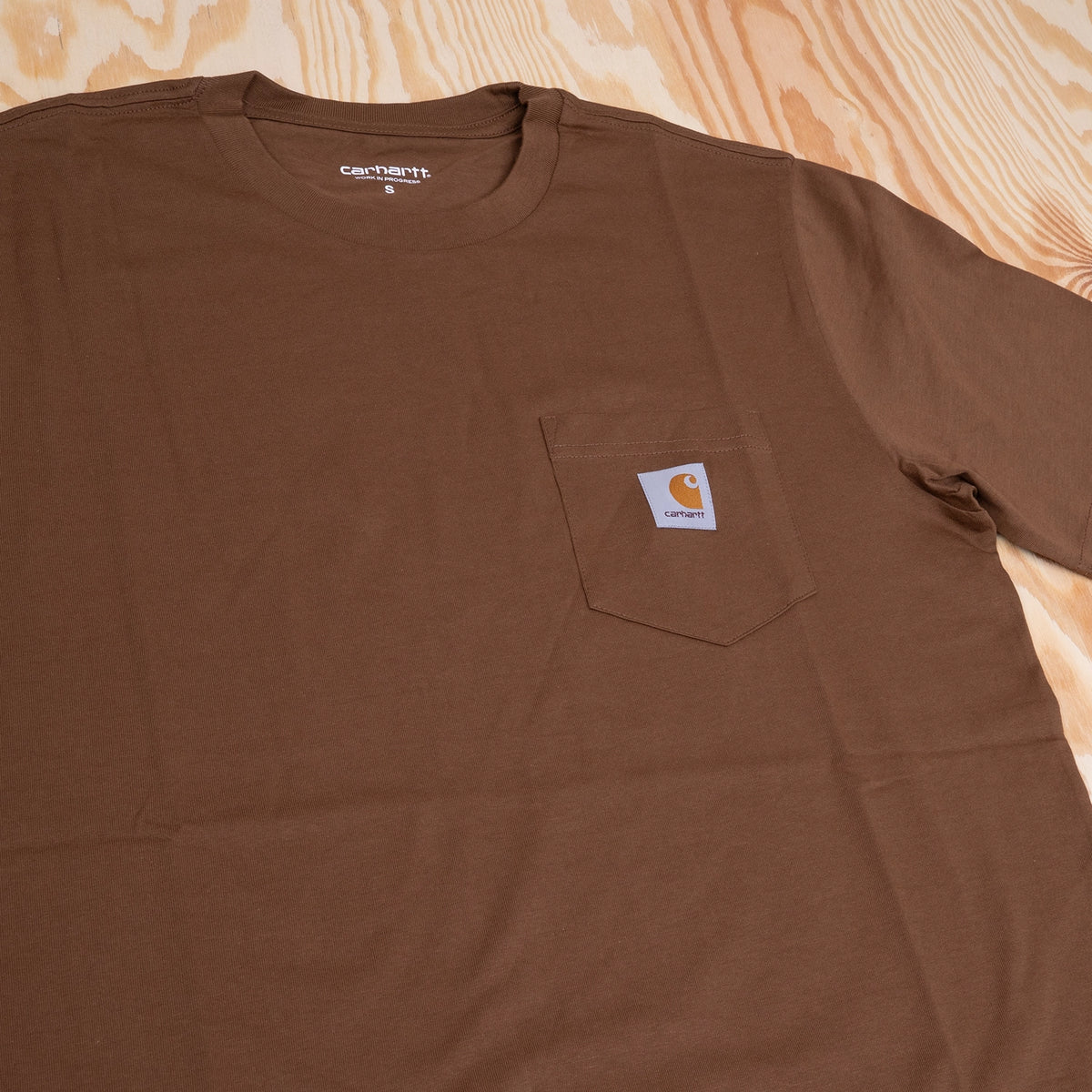 Carhartt S/S Pocket T-Shirt Hamilton Brown