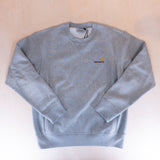 Carhartt American Script Sweat Crewneck Grey Heather