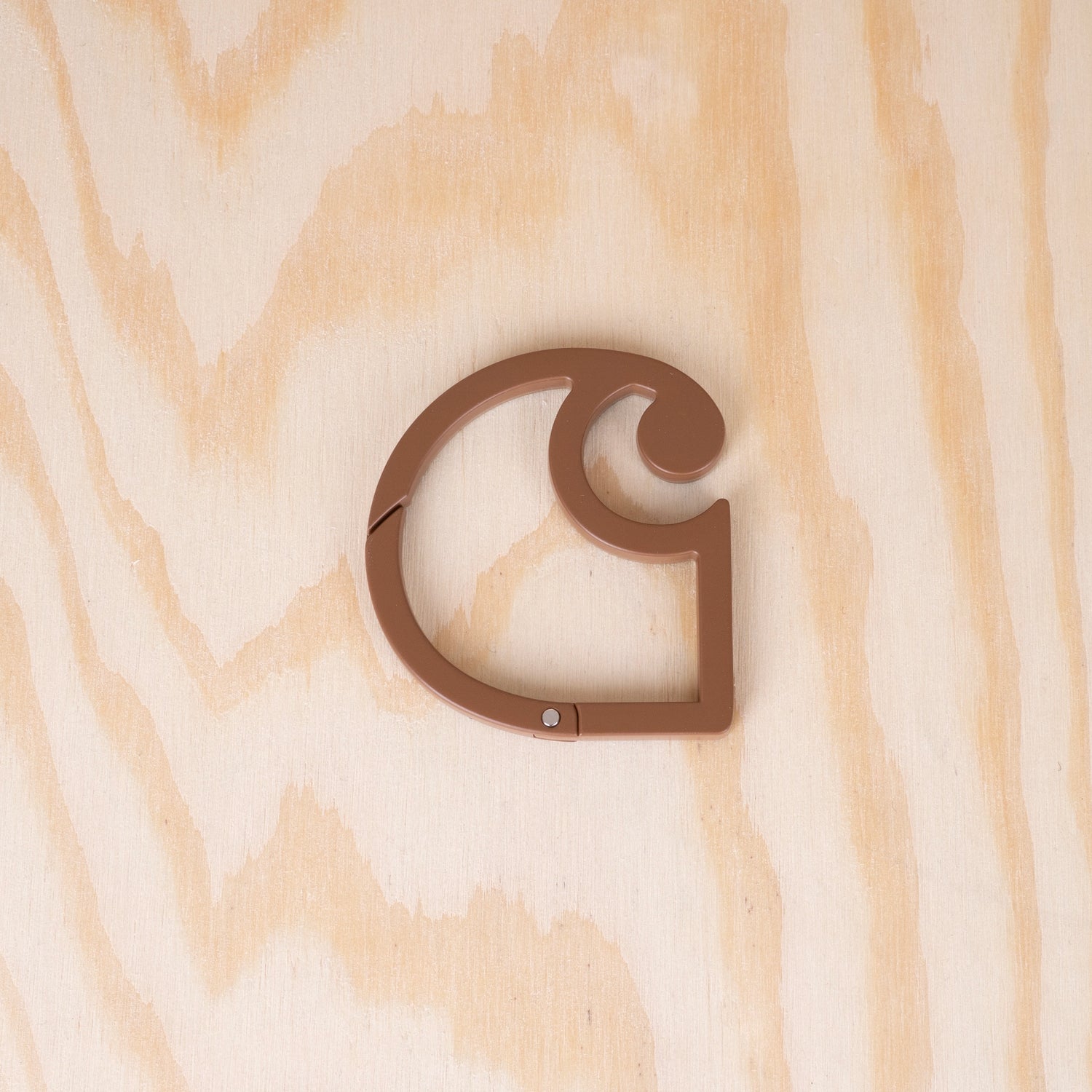 Carhartt C-Logo Carabiner Brown