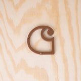 Carhartt C-Logo Carabiner Brown