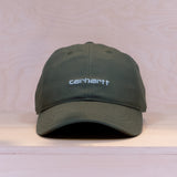 Carhartt Canvas Script Dad Cap Leaf/Tourmaline