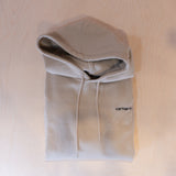 Carhartt Hooded Script Embroidery Sweat Wall/Black