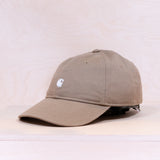 Carhartt Madison Logo Dad Cap Leather/White