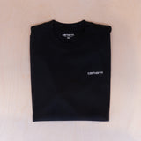 Carhartt WIP Script Embroidery T-shirt Black/White