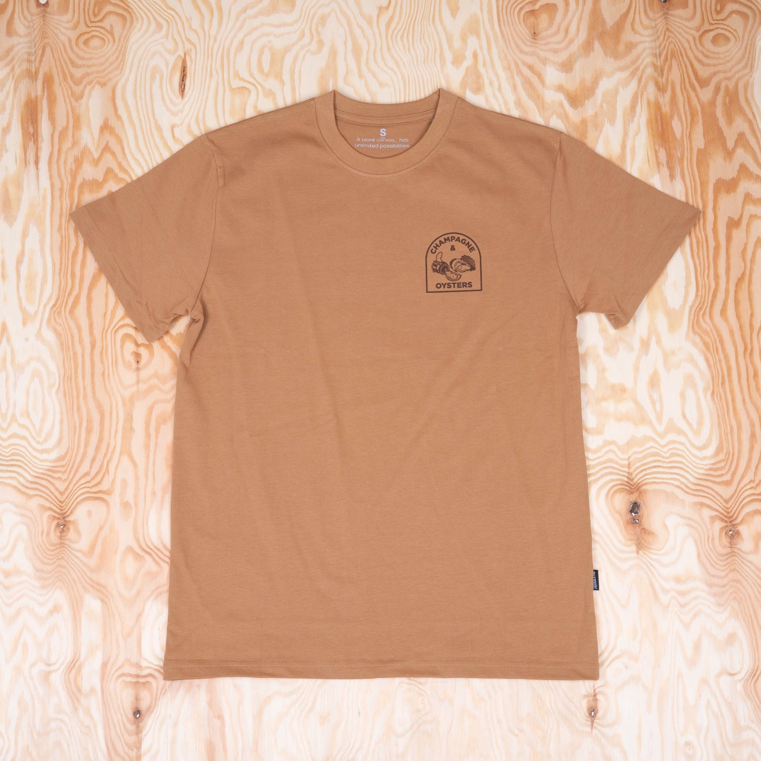 Black Collection Oyster & Champagne T-shirt Sugar Cane