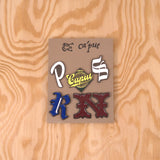 Ca'put Letters Pin Kit Assorted