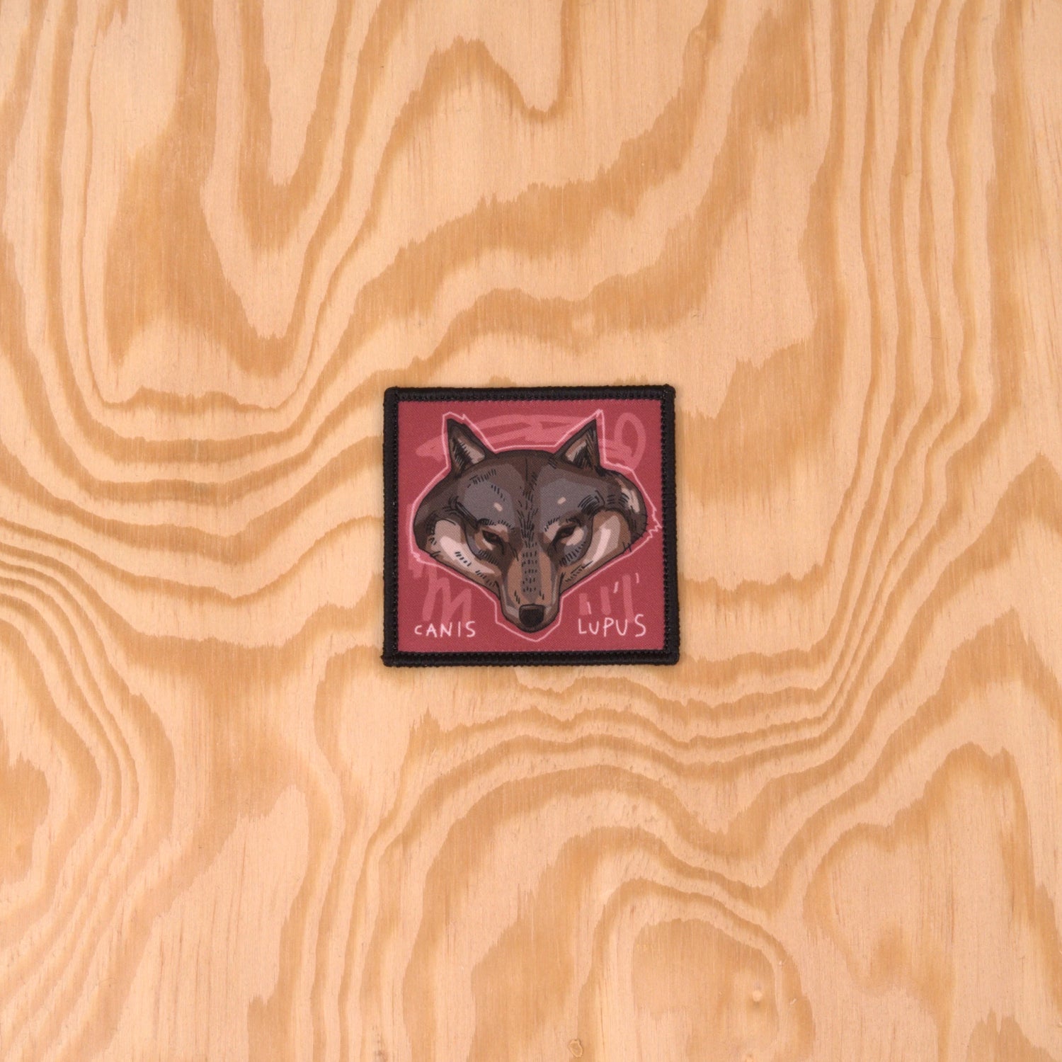 Ca'put Canis Lupus Patch Red