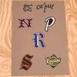 Ca'put Letters Patch Kit Assorted