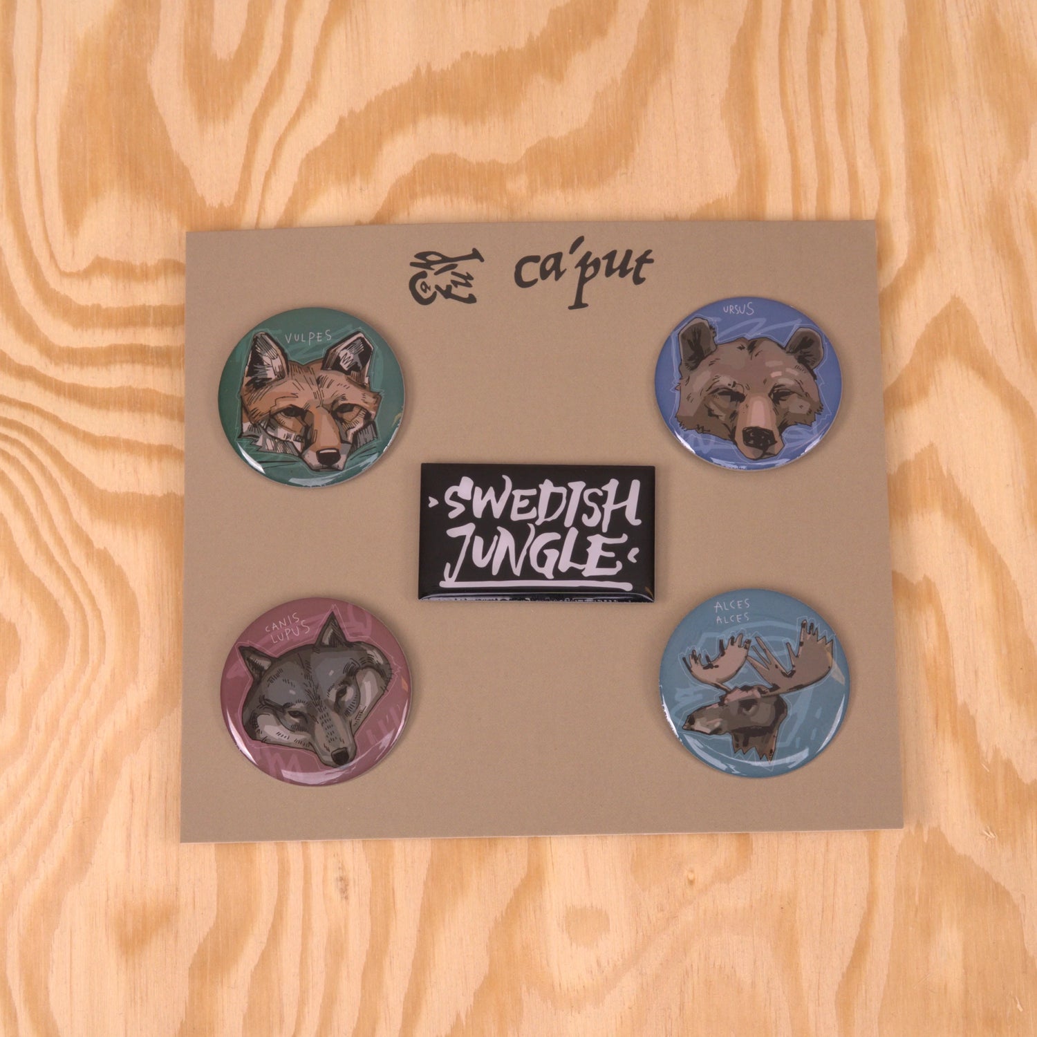 Ca'put Jungle Pin Kit Assorted
